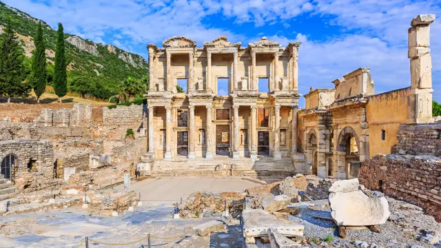 The Library of Celsus in Ephesus